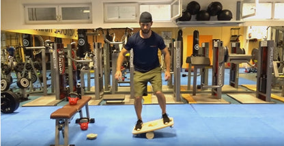 Coreboard Advanced Set:tabla de equilibrio, tabla de fitness de madera para entrenamiento básico y terapéutico